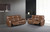 Terentius Power Sofa + Loveseat, Brown (FM69006BR-PM-2PC)