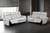 Terentius Power Sofa + Loveseat, Taupe (FM69006TP-PM-2PC)