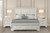 Stella Mia Queen Panel Bed, Creamy White (FM70000WH-Q-W-BED)