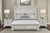 Promenade E.King Bed, Wire Brushed White (FM70001WH-EK-BED)