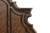 Leovanni E.King Panel Bed, Dark Brown (FM70003DB-EK-W-BED)