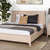 Gervais Queen Bed, White Wash (FM7105WH-Q-BED)