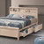 Grange Full Bed, White Wash (FM7109WH-F-BED)