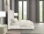 Cadwell E.King Bed, White (FM7120WH-EK)