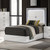 Stoholm Twin Bed, White (FM72000WH-T-BED)