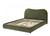 Grimsby Queen Bed, Olive Green Velvet (FM72019GR-Q-BED)