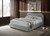 Grimsby Queen Bed, Light Gray Velvet (FM72019LG-Q-BED)