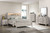 Mysen 4 Pc. Queen Bedroom Set w/ Chest (FM7202WH-Q-5PC-CHEST)