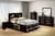 Zosimo Queen Bed, Black (FM7210BK-Q-BED)