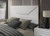 Whitby E.King Bed, White (FM7216WH-EK-BED)