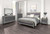 Titania Queen Bed, Gray (FM7240GY-Q-BED)