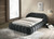 Newquay Queen Bed, Charcoal (FM7260BK-Q-BED)