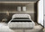 Newquay E.King Bed, White (FM7260WH-EK-BED)