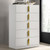 Basildon 4 Pc. Queen Bedroom Set w/ Chest (FM7271WH-Q-5PC-CHEST)