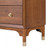 Hepburne Nightstand w/ USB & LED, Walnut (FM74000WN-N)