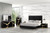 Goldsberg Queen Panel Bed, Black (FM7425BK-Q-P-BED)