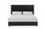Goldsberg Queen Panel Bed, Black (FM7425BK-Q-P-BED)