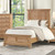 Mchenry Full Bed, Natural Oak (FM7706NT-F-BED)