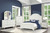Whitehaven 4 Pc. Queen Bedroom Set w/ Chest (FM7708WH-Q-5PC-CHEST)