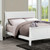 Louis Philippe Twin Bed, White (FM7866WH-T-BED)