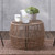 Zuberi 3 Pc. Patio Conversation Set, Natural (FM80003NT-3PC-02NT)
