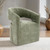 Tresa Dining Arm Chair W/ Casters, Green (FM-AC3002GR)