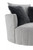 Hoople Swivel Chair, Channeled, Dark Gray (FM-AC6001LG-SW)