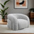 Freja Swivel Chair, Cloud Gray (FM-AC6003GY-SW)
