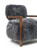 Eramo Accent Chair, Charcoal Gray (FM-AC6005DG)