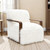 Elardo Accent Chair, White (FM-AC6006WH)