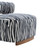 Niobe Accent Chair, Midnight Blue (FM-AC6007BL)