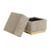 Krysten Storage Stool, Silver Gray (FM-AC8005GY)