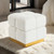 Aileen Storage Stool, Beige (FM-AC8006WH)