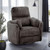 Belper Power Glider Recliner w/ Swivel, Chocolate Brown (FM-AC8018DB-PM)