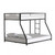 Southall Twin/Full Metal Bunk Bed (FM-BK1201BK-TF)