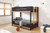Nestor Twin/Twin Bunk Bed (FM-BK201BK-T-BED)