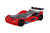 Roadstar Car Bed, Red (FOA7730RD-BED)