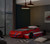 Tracklite Car Bed w/ Trundle, Red (FOA7735RD-BED)