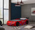 Tracklite Car Bed w/ Trundle, Red (FOA7735RD-BED)