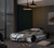 Tracklite Car Bed w/ Trundle, White (FOA7735WH-BED)