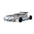 Tracklite Car Bed w/ Trundle, White (FOA7735WH-BED)