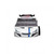 Tracklite Car Bed w/ Trundle, White (FOA7735WH-BED)
