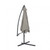 Glam Cantilever Umbrella W/Led+Base, Graphite (GM-3003GR+BASE)