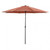 Mora 11' Outdoor Umbrella, Red (LA-A011RD)