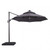 Fera 10' Round Umbrella, LED Bulb, Gray (LA-A032GY)