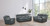 Agata Manual Sofa, Dark Gray (NX6001DG-SF)