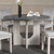Oberto Round Dining Table, Gray (SL3406GY-RT)