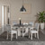 Oberto Round Dining Table, Gray (SL3406GY-RT)