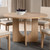 Oberto Round Dining Table, Natural (SL3406NT-RT)