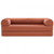 Perri 79" Compressed Sofa, Rustic brown (SL6907BR)